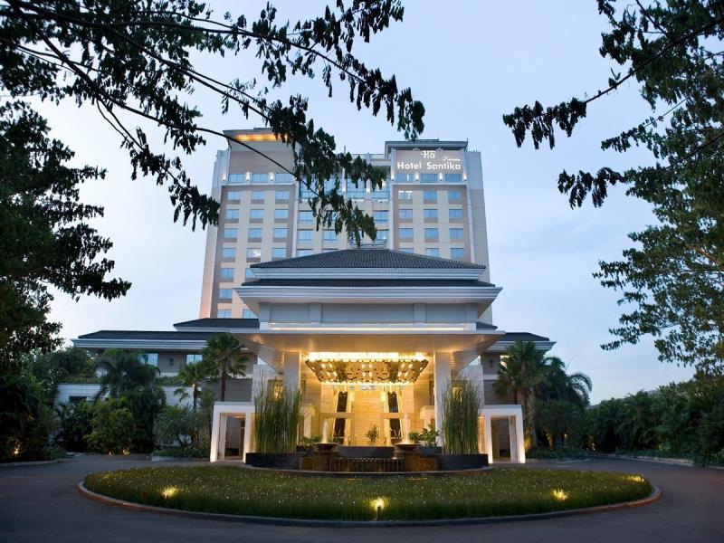 Hotel Santika Premiere Hayam Wuruk Jakarta Exteriör bild